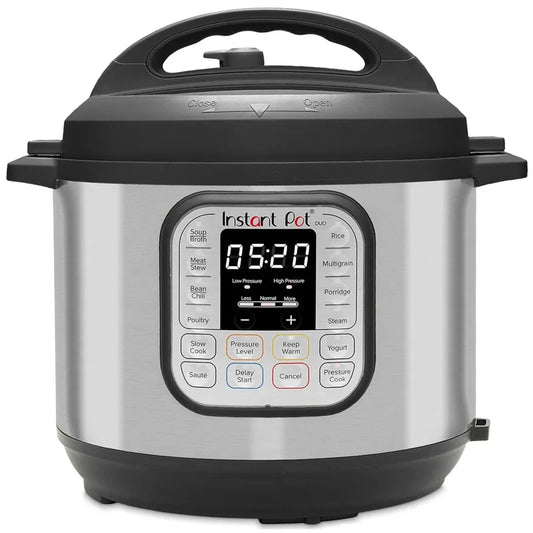 Instant Pot Duo 6-Quart 7-in-1 Electric Pressure Cooker, Slow Cooker, Rice Cooker,Steamer, Sauté, Yogurt Maker,Warmer&Sterilizer