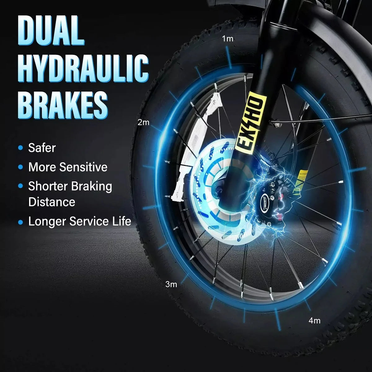 SAMEBIKE M20 Electric Mountain Bike 20" 48V16AH Battery 1200W Motor 45km/h Motorcycle Style 4.0 Fat tyre E-bike Moped