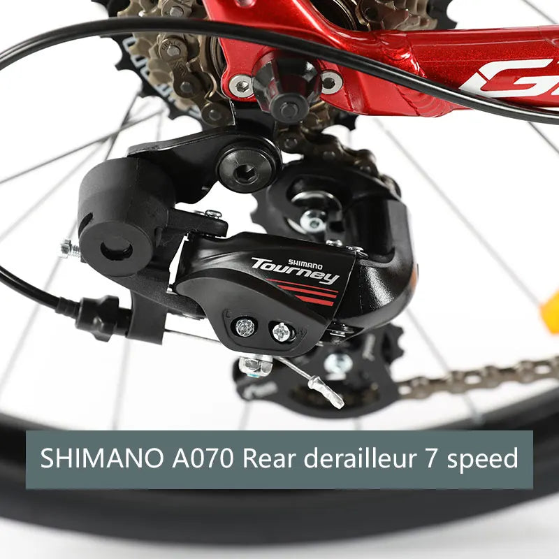 F, YUZE G240 7Speed Aluminum Disc Brake Bike Boy Girl Student Children Bicycle Teen Road bicicleta велосипед Handlebar 380mm