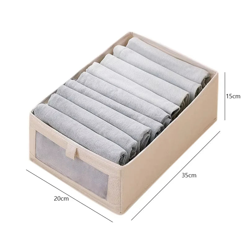 Clothes Storage Box For Household Visible Wardrobe Storage Organizers Wardrobe Drawer Style Underwear Storage Tool