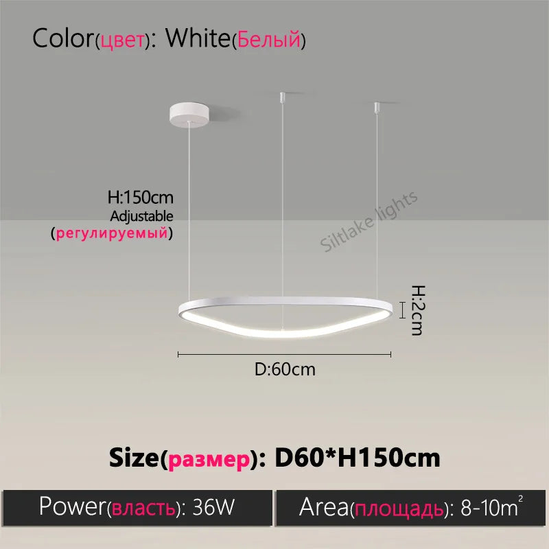 Modern Designer Chandelier Hanging Lamp Pendant Lamps for Ceiling Modern Home Decor Ornaments Interior Lighting Pendant Lamp