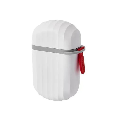 Bathroom Drain Soap Box Wall Mounted ABS Soap Box with Lid Waterproof Soap Dish Dishes Storage Box Travel Organizer Case Storage