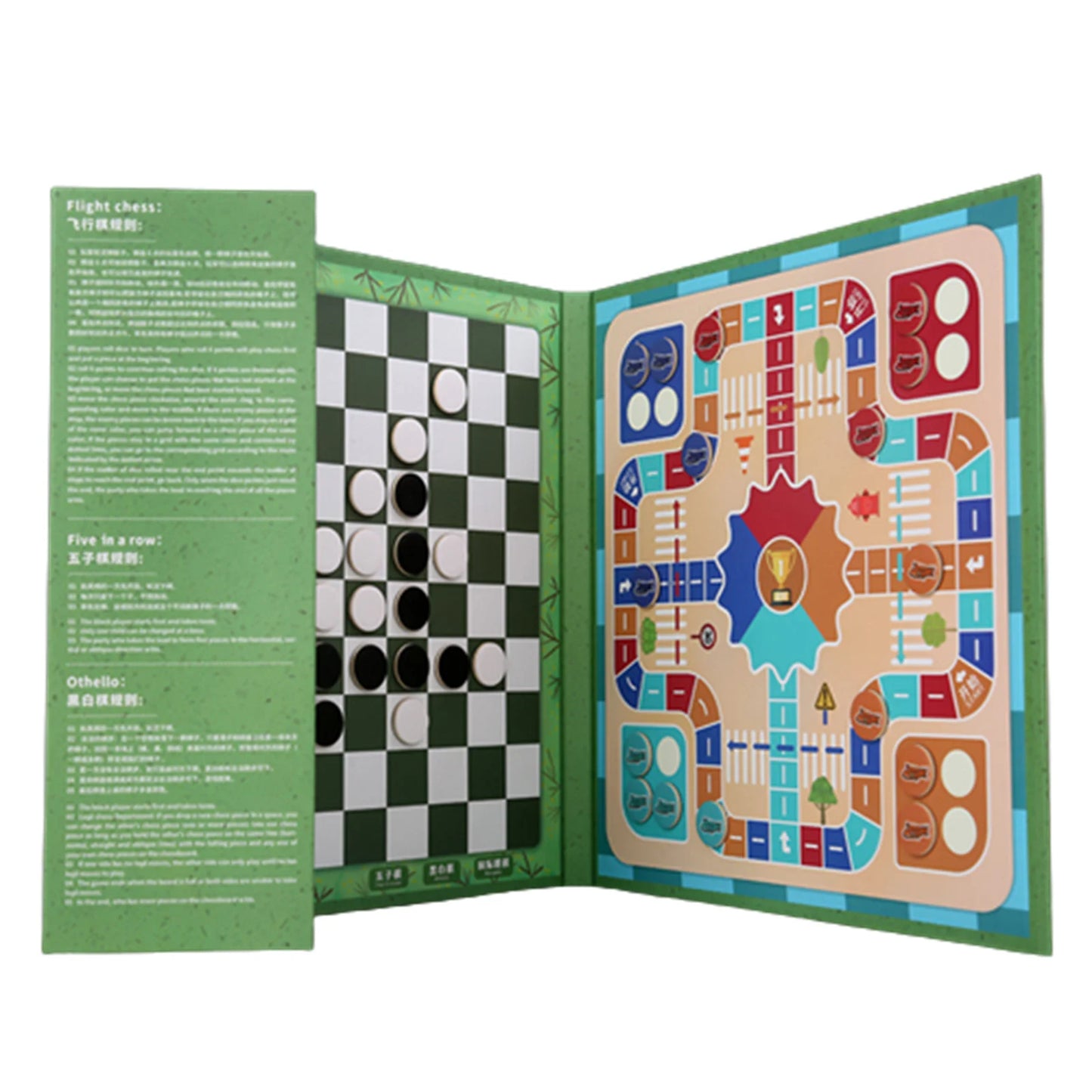 Kids Board Games Family Multifunctional Chess Toy For Indoor Outdoor Playing