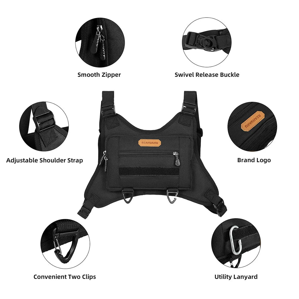 Running Vest Bag Adjustable Strap Fashion Sport Backpack Large Capacity Travel Vest Backpack for Running Travel