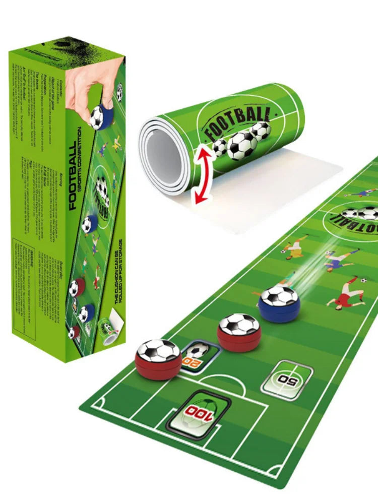 Interactive Bowling and Curling Mat Game Fun Football-Inspired Parent-Child Toy Sports Unforgettable Leisurely Entertainment