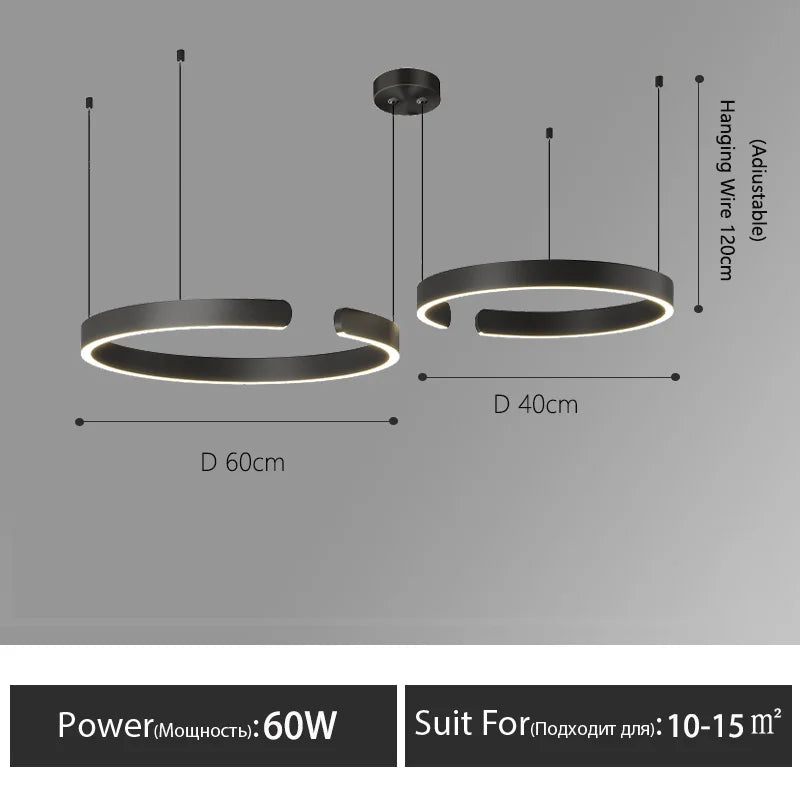 Minimalist restaurant lamp modern minimalist Nordic bar dining room dining table lamp designer C-word restaurant chandelier