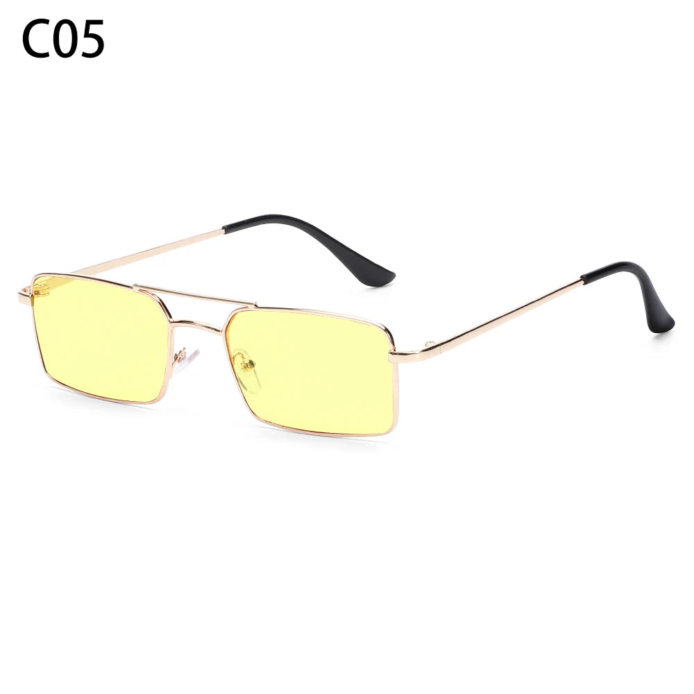 Metal Frame Sunglasses For Men Women Fashion Cool Goggles Sun Glasses Punk Driving Glasses UV400 Shades Eyewear Hot Sale