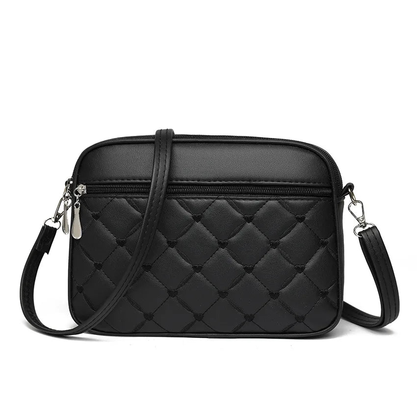 Ladies with High-end and Exquisite Bags New Women's Summer Handbag 2024 Versatile Foreign Trade Crossbody Small Square Bags