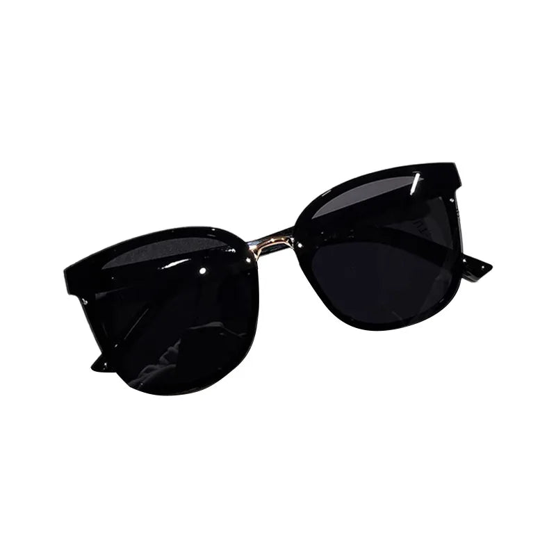 Sunglasses for women, high-end and slimming, polarized sunscreen sunglasses, large square frame, men's driving glasses