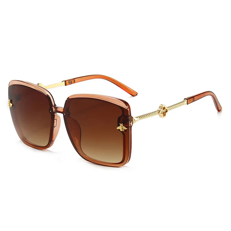 Sunglasses Woman 2023 Luxury Brand Designer Fashion Unisex High Quality Sun Glasses Eyewear Ladies Female Square Goggle UV400
