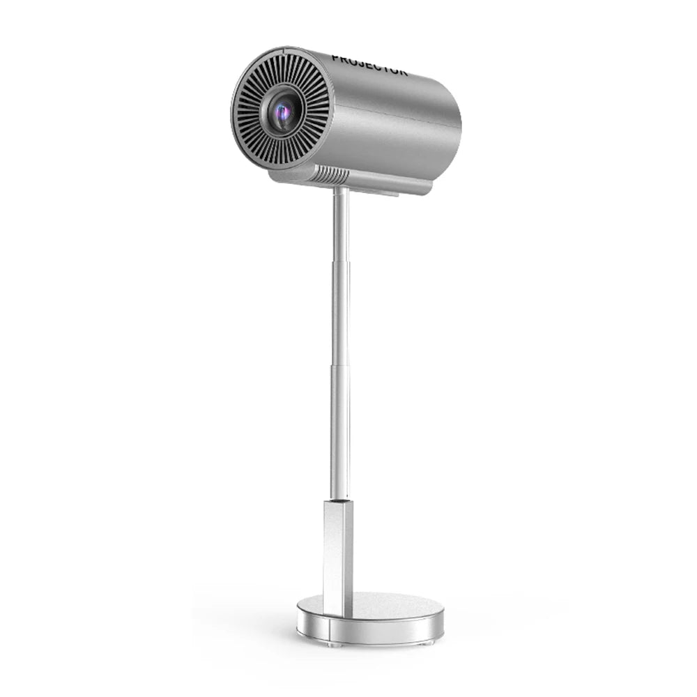 Projector 720P Home Theater Android 11 Video Projector 4K Decoding 120in Display Movie Projector Retractable Rod Keystone