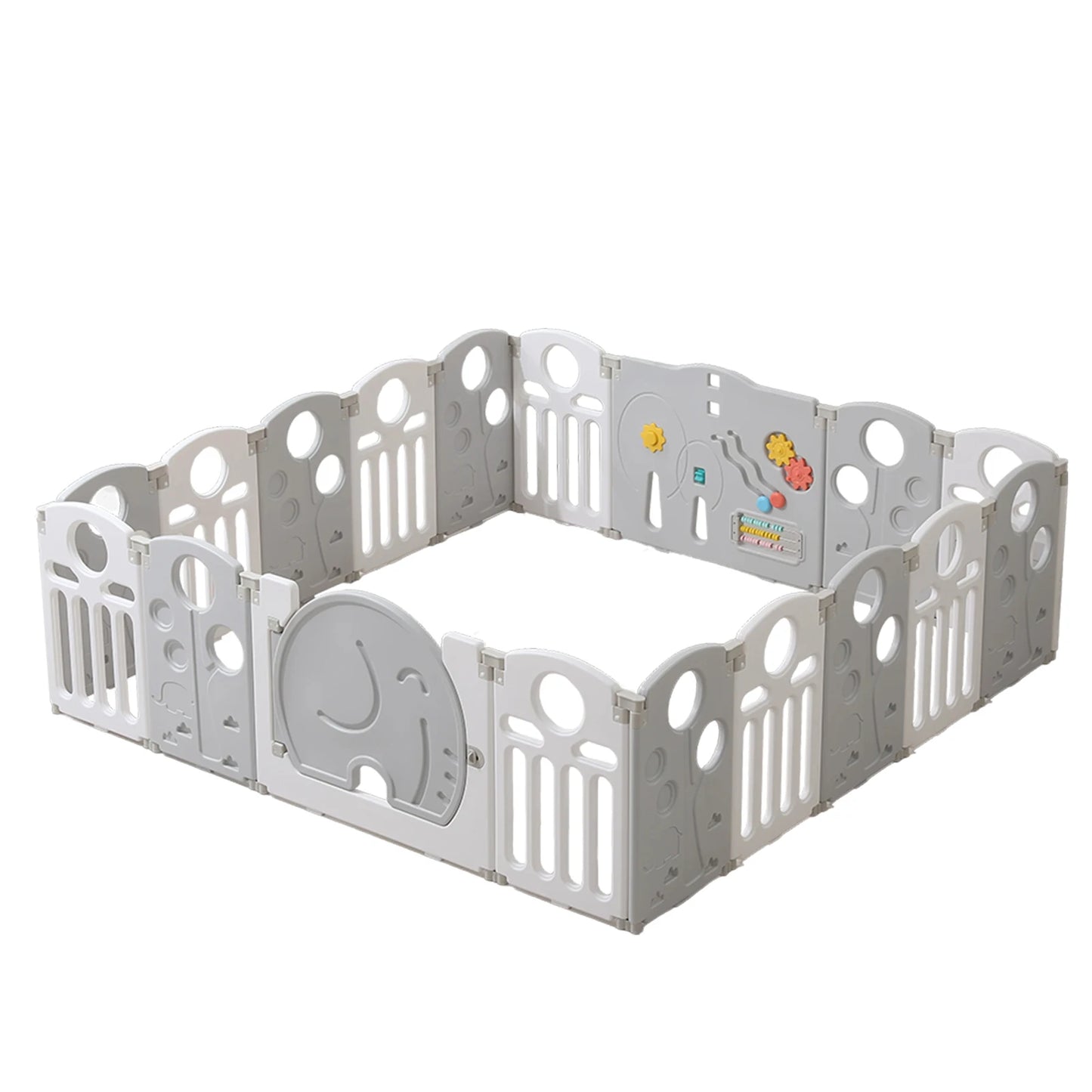 Kids and Toddlers' Playpen,Kids Activity Center Safety Play Yard for Indoor&Outdoor,Portable,Plastic