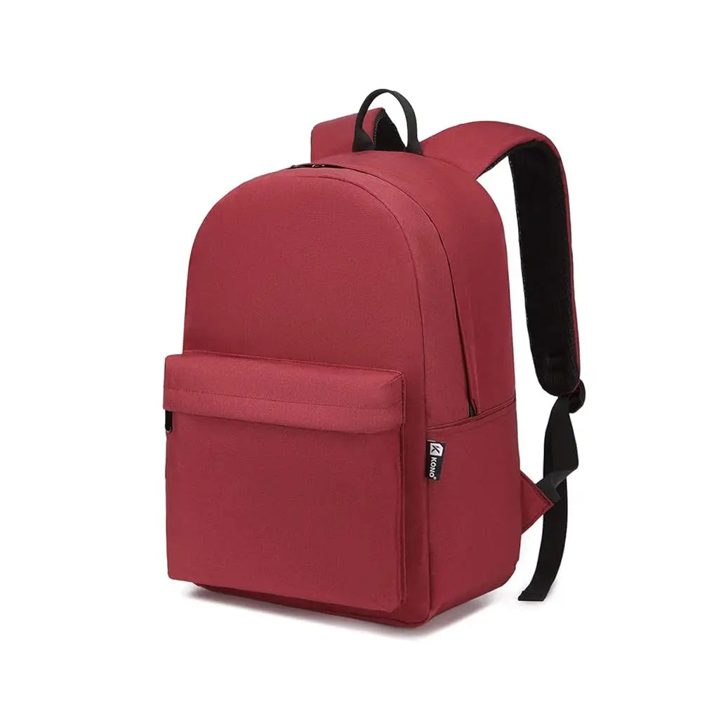 Kono School Backpack Casual Daypack School Bags for Girls Boys Bookbag Lightweight Travel Rucksack Work Bag for Men Women