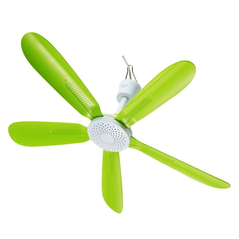 220V AU/EU/UK Silent 5 Leaves Ceiling Canopy fan with 1.8m switch Hanging Fan for Camping Bed Dormitory Tent  celling fan