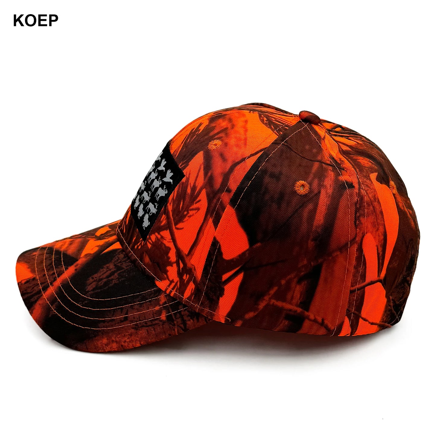 KOEP Hunting Style American Flag CAMO Baseball Caps Casquette Camouflage Cap Men Outdoor Fishing Hat Hunting Dad Hats