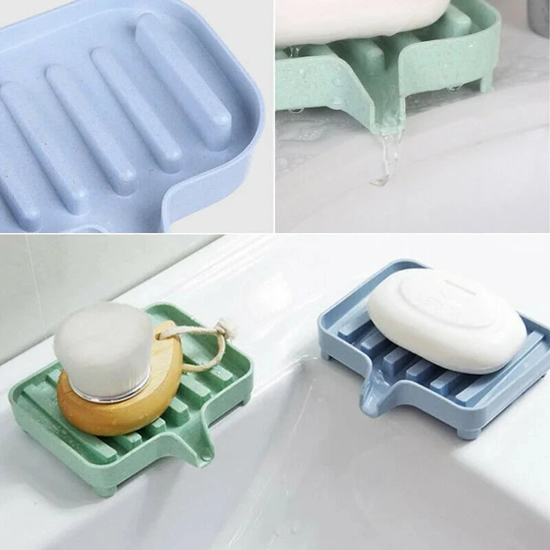 Bathroom soap box, soap holder, easy to clean, anti slip storage box, draining soap box tray, keep dry, storage and organizing s