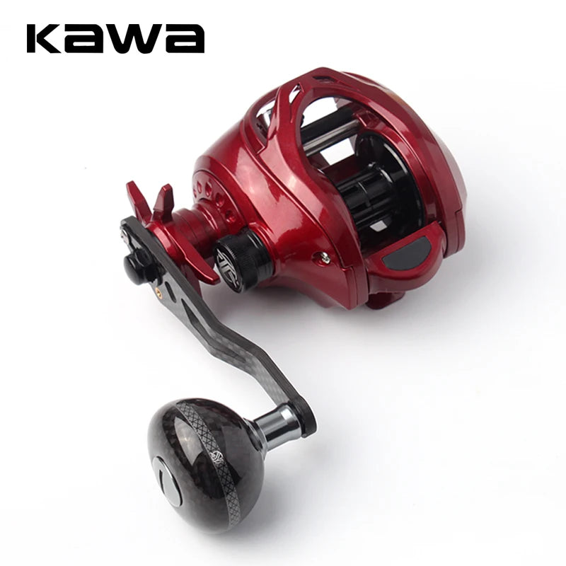 Kawa 1pc Fishing Reel Handle Carbon Fiber Materails Super Light Suit For Shi/D/Ab Series Casting Double Reel Handle AccessoryDIY