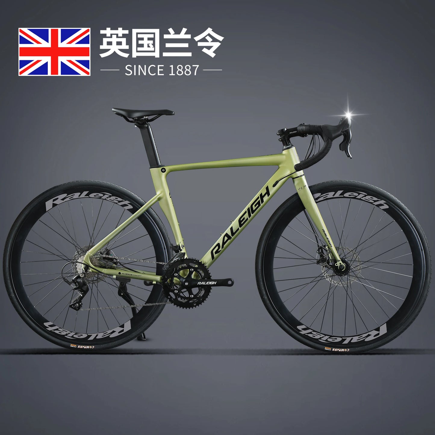Aluminum Alloy Gravel Bike Road Bicycle.700C Racing Road Bike,40/60mm 16/18/24/27 Speed,Road Cycling Bicycle for Student Adult