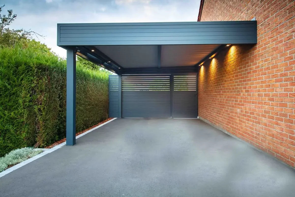 Powder Coating Aluminium Terrace Roof Panel Pergola Custom Made Louver Roof Aluminum Patio Outdoor Furniture Courtyard Pavilion