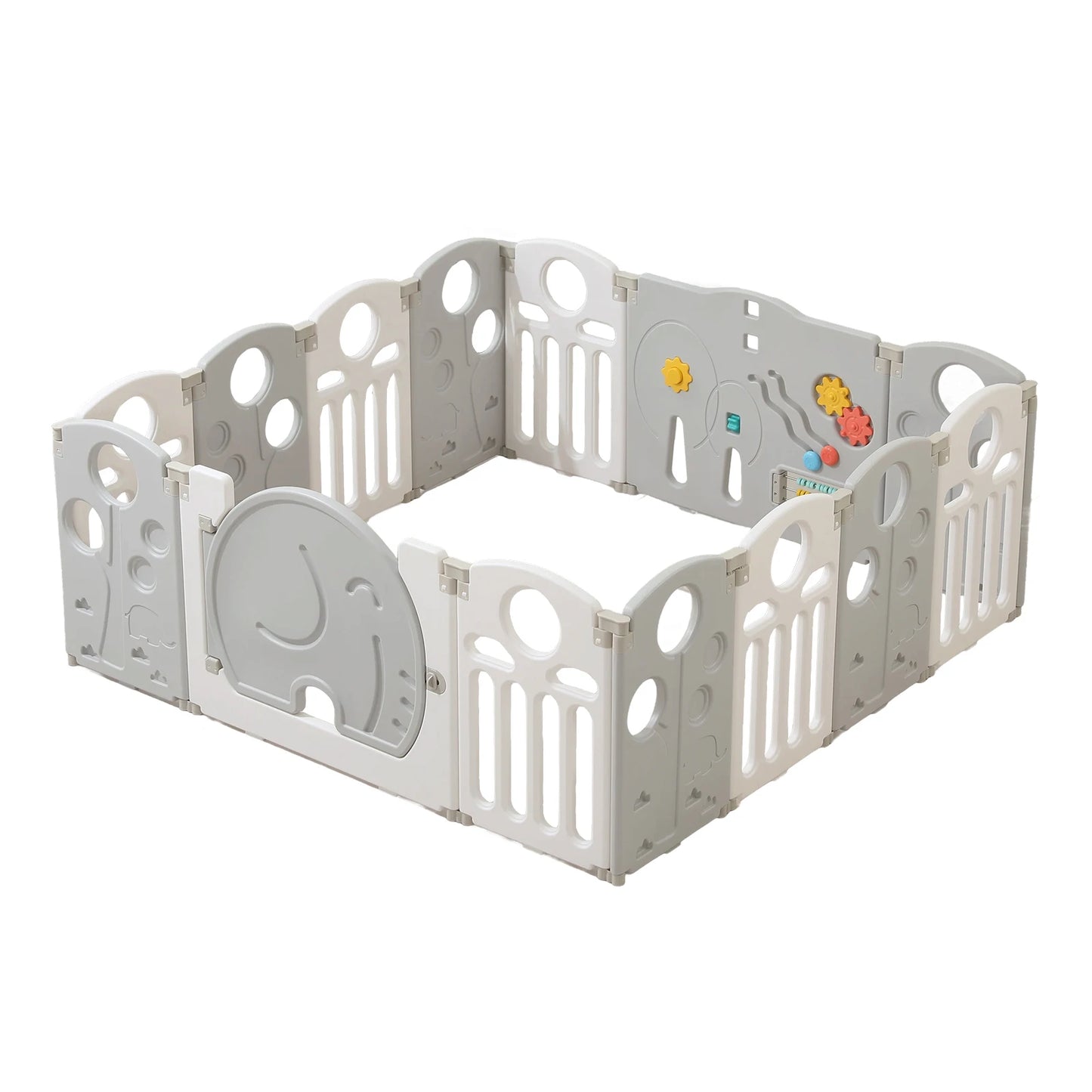 Kids and Toddlers' Playpen,Kids Activity Center Safety Play Yard for Indoor&Outdoor,Portable,Plastic