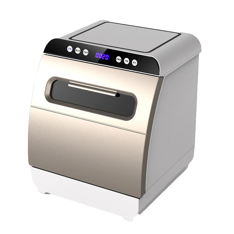 1200W Household Dishwasher Washing Machine Fully automatic Dishwashers Desktop Dish Washers Small Disinfecting Dishwasher Mini