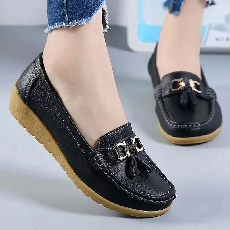 Women's Slip-On Loafers Ballet Flat Moccasins Casual Sneakers Flat Shoes for Women Zapatos Mujer Comfortable Footwear