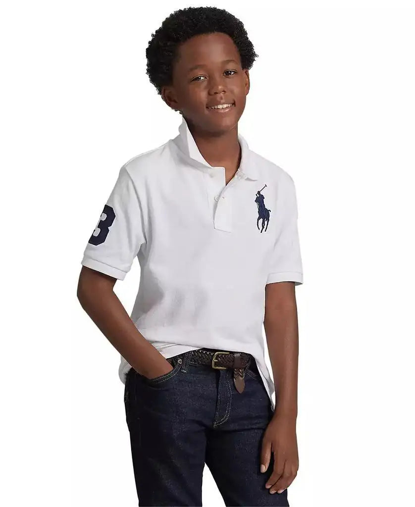 Polo Ralph Lauren | Big Boys Big Pony Cotton Mesh Short Sleeve Polo