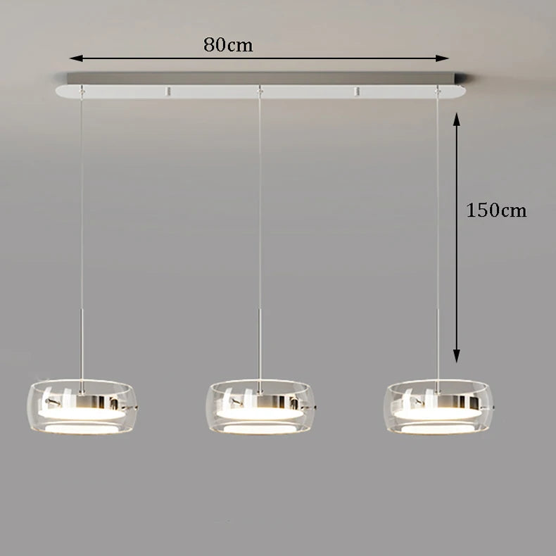 Modern home decor ring led lights pendant light lamps for living room Chandeliers for dining room hanging light indoor lighting