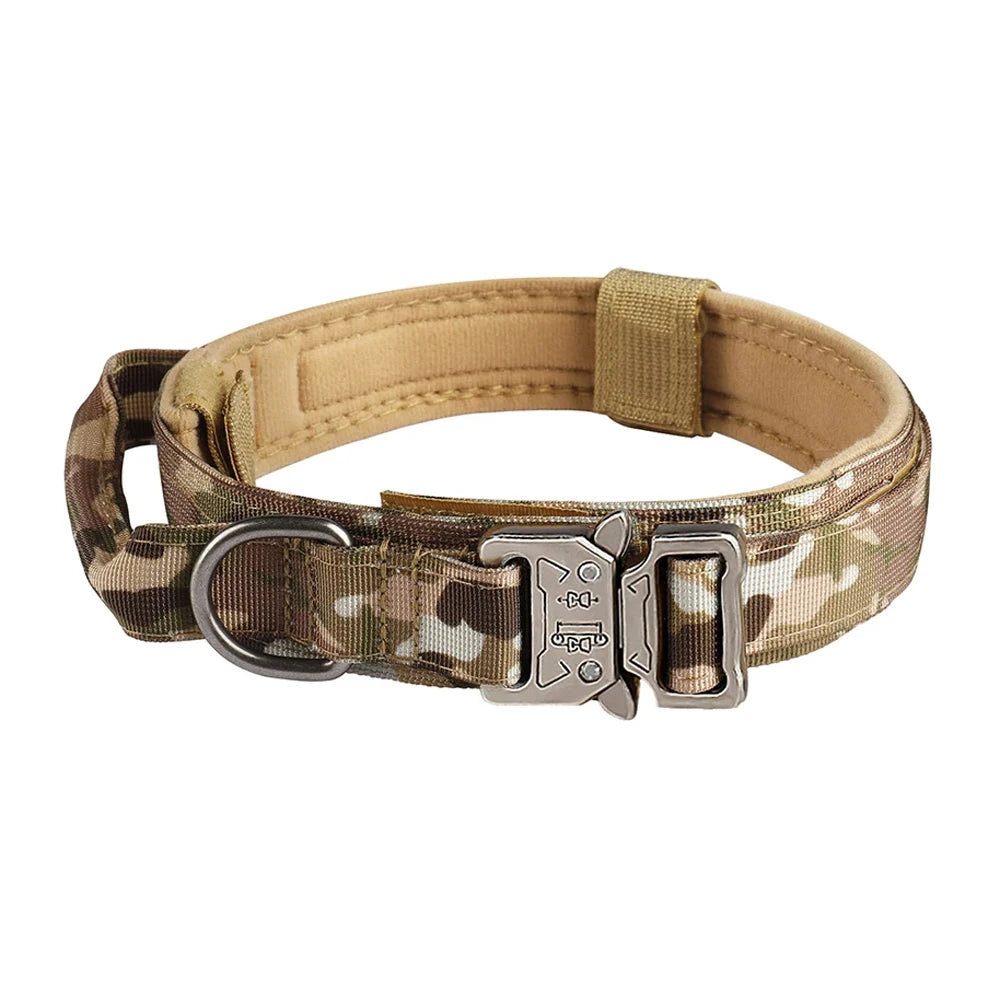 Big Dog Harness Vest Breathable Easy Handle Tactics Dog Collar Medium Strong Nylon Elastic Pet Dog Leash