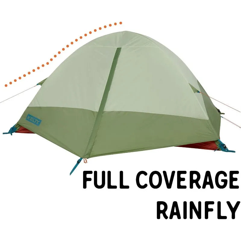 Kelty Tents Kelty Discovery Trail Backpacking Tent, Lightweight and Easy to Setup Backpacking Shelter with 2 Aluminum Poles