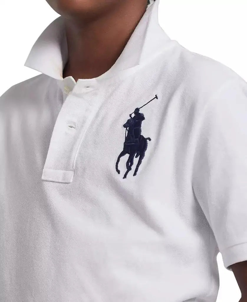 Polo Ralph Lauren | Big Boys Big Pony Cotton Mesh Short Sleeve Polo