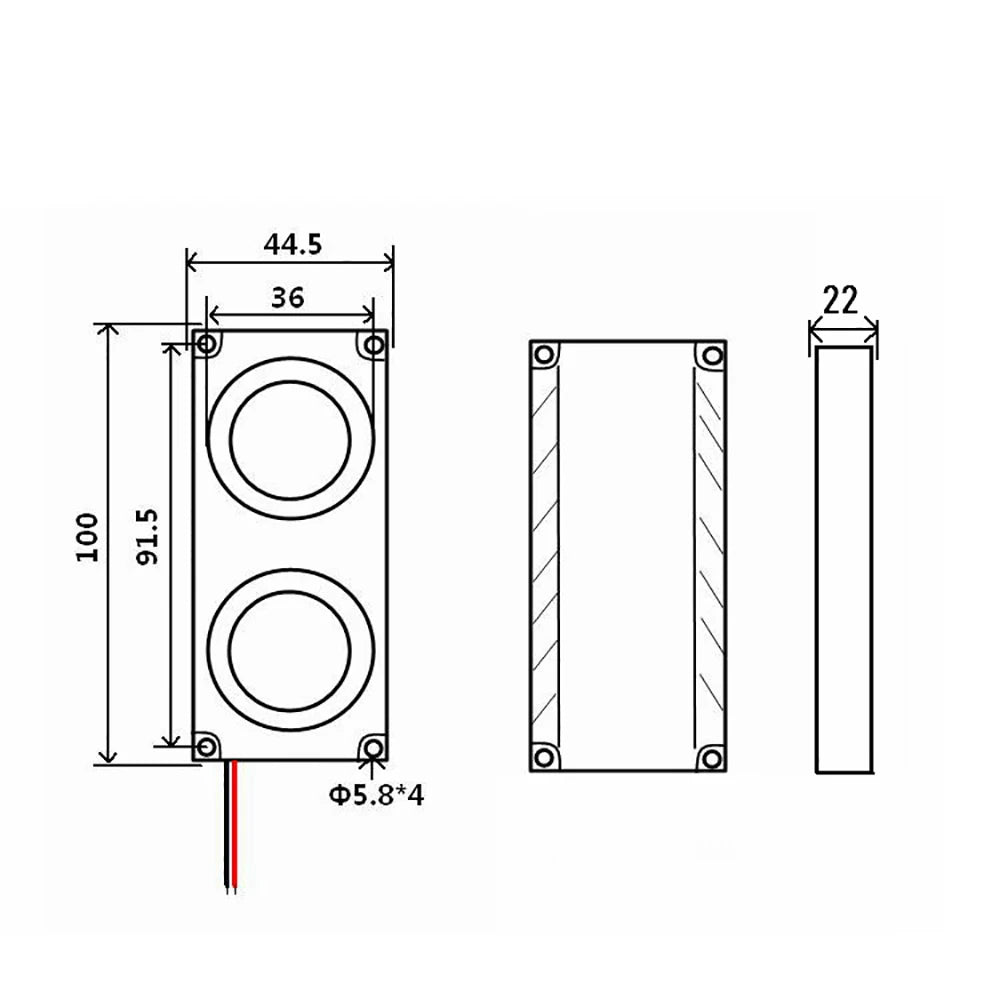 2PCS/Pair 8 R 10W Audio Portable Speaker Class D Power Amplifier Sound 2.0 HiFi System DIY Home Theater LCD TV Speakers