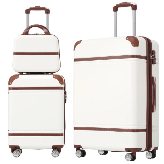20/28Inch 3 Piece Hardshell Luggage Set Spinner Suitcases with Cosmetic Case TSA Lock Expandable Travel Suitcase Rolling Luggage