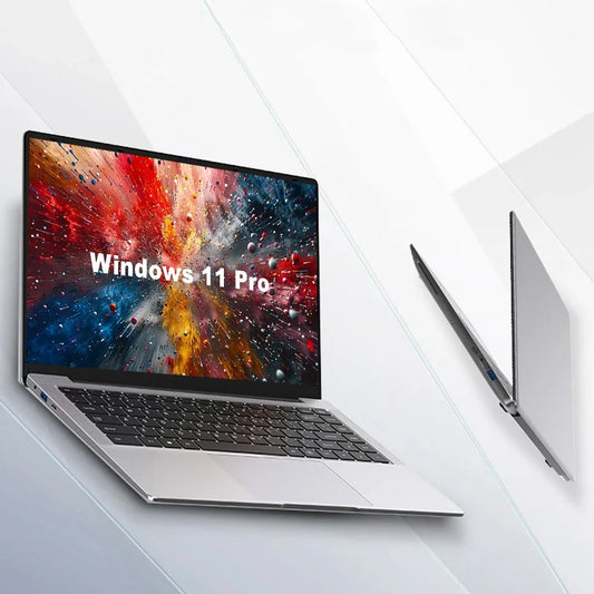 14 Inch Celeron N4000 Windows 11 Pro commercial office work Laptop - 8G RAM MAX 1TB SSD - 2.4G & 5.0G WiFi, Bluetooth