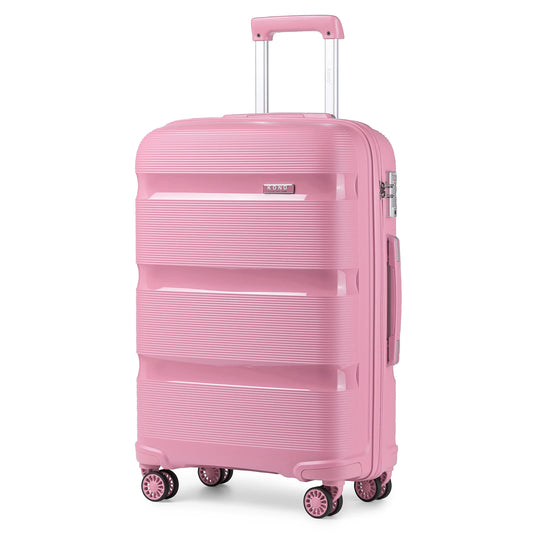 Kono 20" Hardshell Carry-On - Polypropylene Lightweight Luggage with TSA Lock & Smooth Spinner Wheels