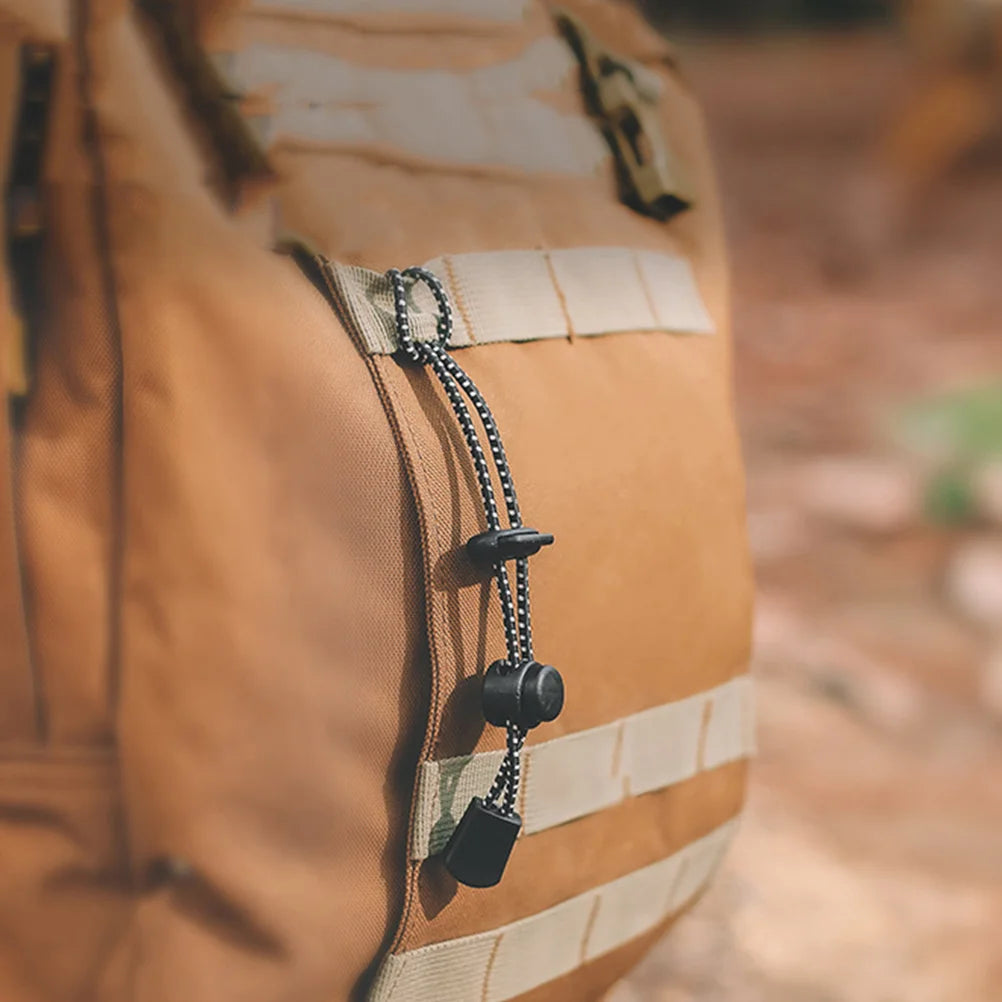 6 Pcs Mountaineering Bag Buckle Backpack Hiking Stick Holder Trekking Pole Camping Gadgets Tree Platform Strap Tent Accessories