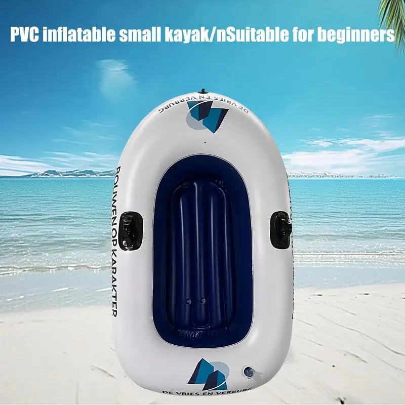 Inflatable Boats For Adults Inflatable Dinghy Boat Portable Lightweight Kayak Raft Ride-Ons Pool For Adults River Travel Lake