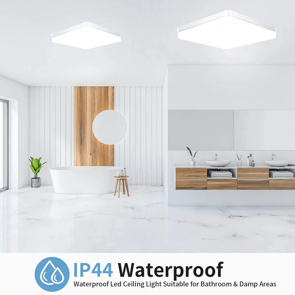 IRALAN Square LED Ceiling Light Bedroom 48W 36W 24W 18W Home Decoration Ceiling Light Kitchen Modern Indoor Lighting Fixture