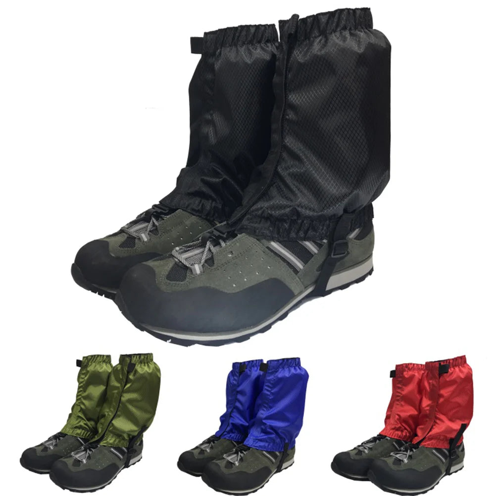 Adjustable Elastic Outdoor Gaiters Snow Boots Waterproof Trekking Feet Hiking Gaiter Snake Leggings Ankle Walking Covers