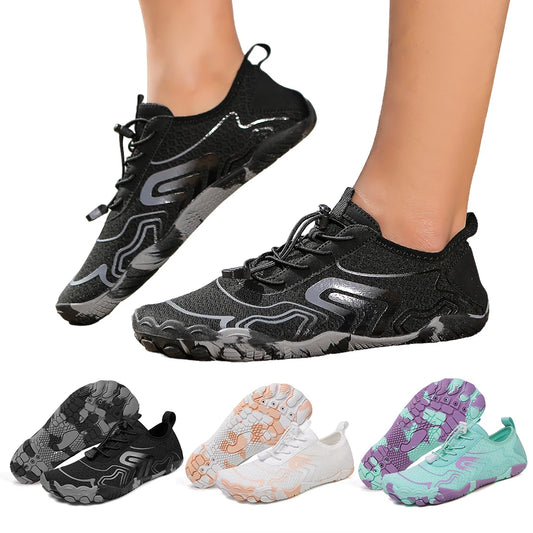 Unisex Water Shoes Barefoot Beach Shoes Quick Drying Breathable Gym Sneakers Ergonomic Casual Swimming Shoes for Men Women