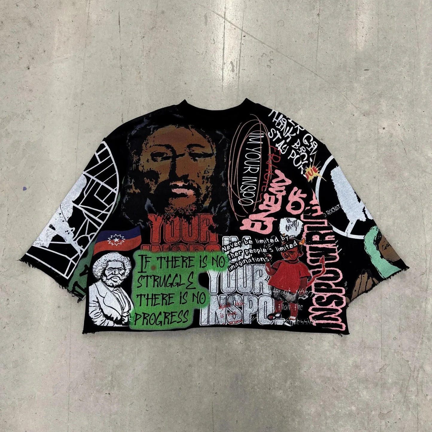 Y2K Half Sleeve T Shirt Men Women Hip Hop Punk Graffiti Graphic Print T-Shirt Oversized Loose Harajuku Gothic Streetwear Tee Top