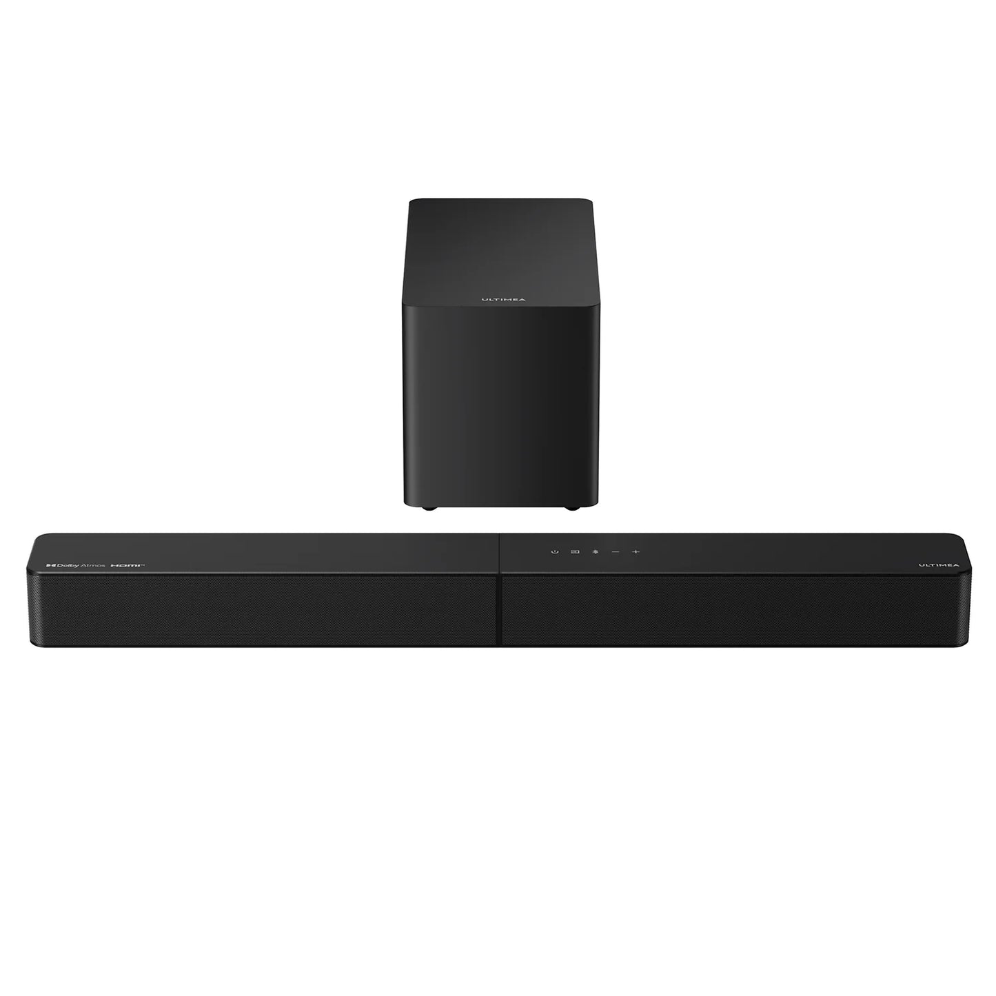 ULTIMEA 5.1ch Soundbar with Dolby Atmos Professional Home Theater System with 5.25" Wired Subwoofer APP Control