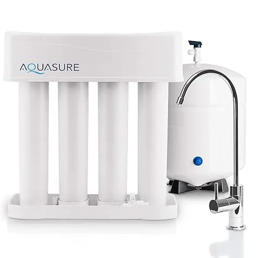 4-Stage Reverse Osmosis Under Sink Drinking Water RO Filtration Purification System | Removes Contaminants | 75 GPD,Leak-Proof