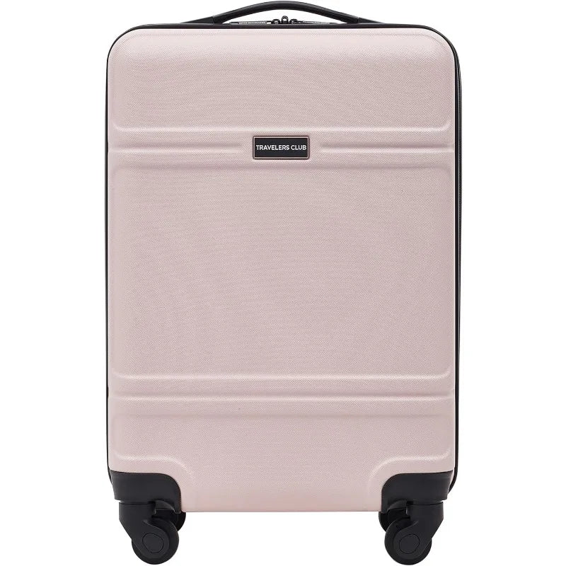 Skyline Spinner Luggage, Black, 20-Inch Carry-On