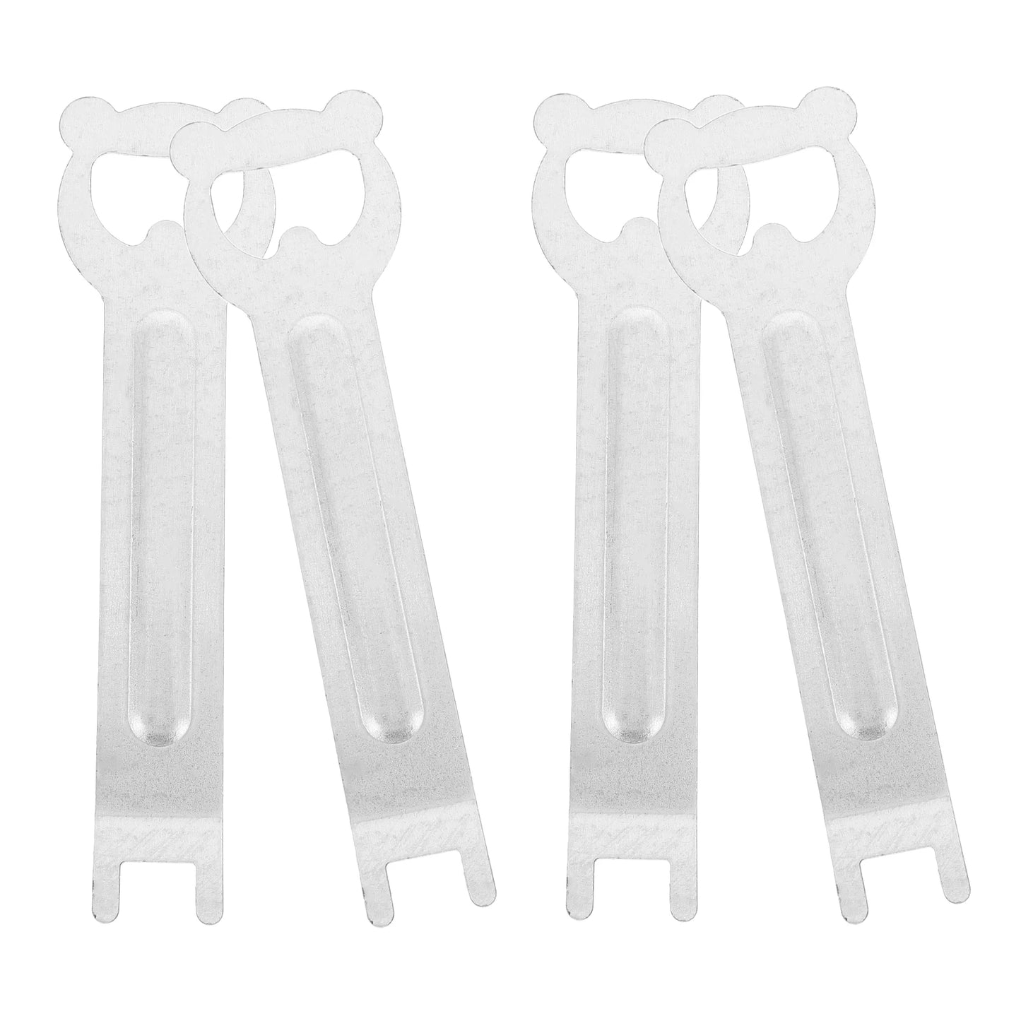 4Pcs BBQ Plate Starter Grill Accessories Durable Stainless Steel Outdoor Kitchen Gadgets Camping Gear Picnic Tools Versatile