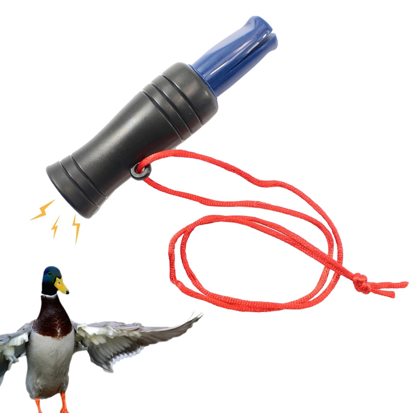 Hunting Duck Call Whistle Decoy Hunting Decoys Hunter Hunting Accessory  Lure Wild Duck Pheasant Wild Goose Plastic Whistle