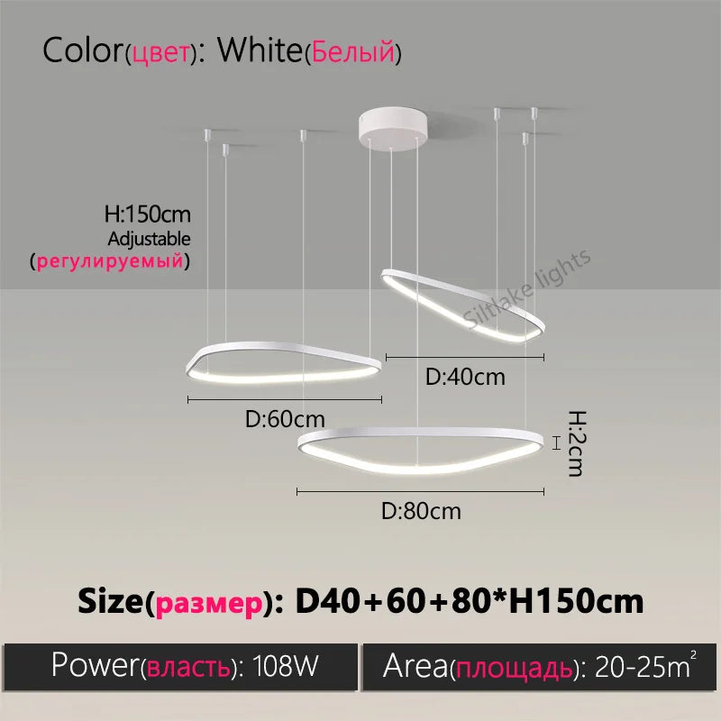 Modern Designer Chandelier Hanging Lamp Pendant Lamps for Ceiling Modern Home Decor Ornaments Interior Lighting Pendant Lamp