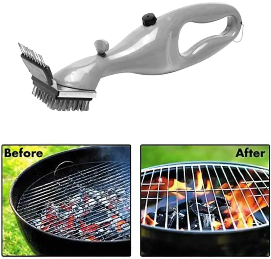 Barbecue Grill Outdoor Steam Cleaning Brushes BBQ Cleaner Suitable For Charcoal Scraper Gas Accessories Cooking Kitchen Tool