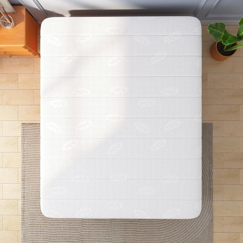 Double Mattress, 12 Inch Memory Foam Full Size Mattress, Full Bed in a Box Pressure Relief & Firm