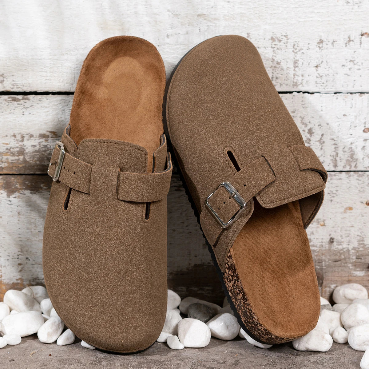 Men's Toe-Toe Slippers, Fashionable and Versatile, Thick-Soled, Wear-Resistant, Soft-Soled, Comfortable Slip-On Casual Sandals
